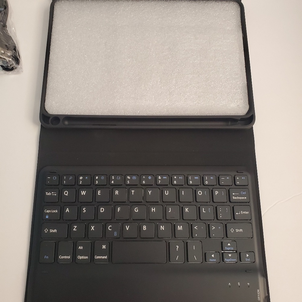 Wireless Mini Keyboard with Leather Case